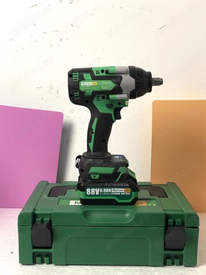 Cheie de impact PRO CRAFT 880Nm, 88V, 2x baterii - imagine 5