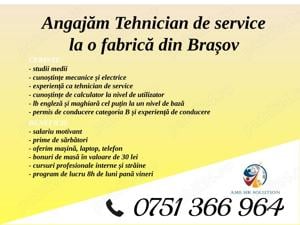 Angajăm Tehnician de service