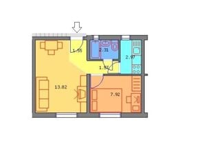 Apartament 2 camere 10min Metrou Brancoveanu pret de garsoniera - imagine 2