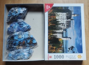 Puzzle Castelul Neuschwanstein, 1000 piese - imagine 2