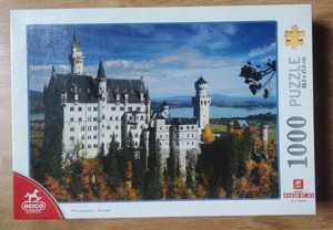 Puzzle Castelul Neuschwanstein, 1000 piese