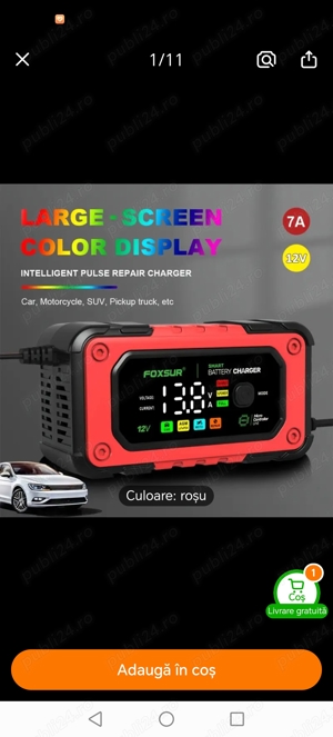 Redresor auto, moto, LiFePO4 