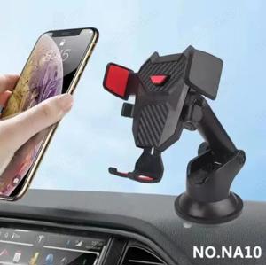 Suport pentru telefon mobil sau GPS, pentru parbriz si bord, cu ventuza, reglabil, ajustabil 360 gra - imagine 4