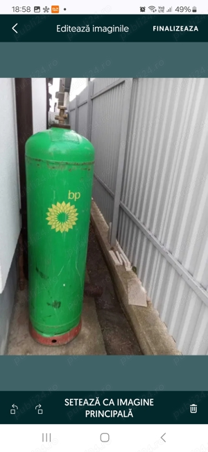 Vând butelie gpl-propan-butan pentru centrală!