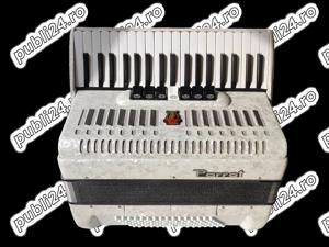 Acordeon Parrot 1310 96 basi alb - imagine 3