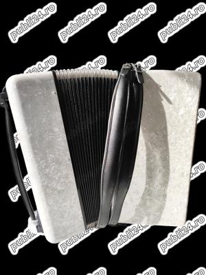 Acordeon Parrot 1310 96 basi alb - imagine 2