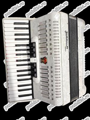 Acordeon Parrot 1310 96 basi alb - imagine 5