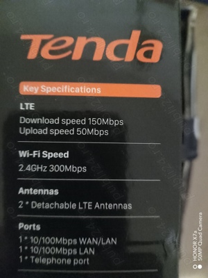 Router Tenda 4G LTE Volte WIFI - imagine 5
