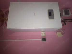 Vând centrală electrică Protherm 24KW nefolosită, zdrobitor și presă struguri detalii  