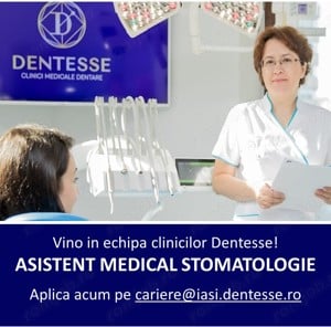 Asistent medical stomatologie, Iasi si Husi