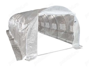 Solar De Gradina, 4x12 m, Alb, Premium 2,3m - 48 Mp