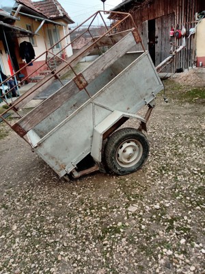 Semiremorca pe o axa ,750 kg - imagine 4