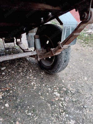 Semiremorca pe o axa ,750 kg - imagine 5