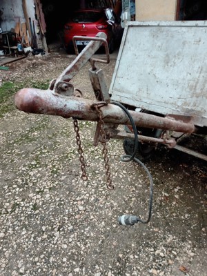 Semiremorca pe o axa ,750 kg - imagine 2