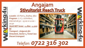 Stivuitorist Reach Truck