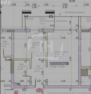 Apartament 2 camere, semifinisat, parcare, Marasti, zona Fabricii, TVA inclus - imagine 3