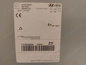 Sistem audio auto Hyundai Elantra 2018 original  - imagine 3