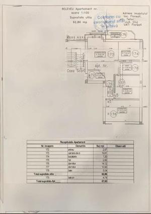 Apartament spațios cu 3 camere si parcare, zona TEILOR - imagine 13