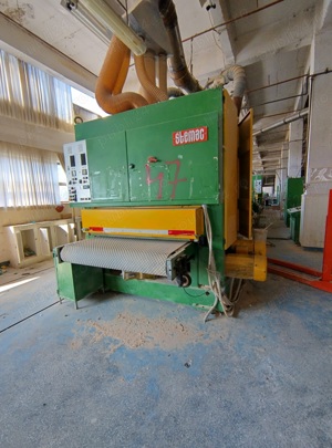 Masina de slefuit   calibrat cu doi tamburi - imagine 3