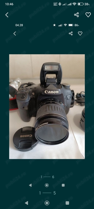 Vand aparat foto profesional canon eos 7D DSRL 