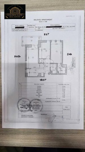 3 Camere Moghioros Park Metrou Balcon Centrala AC - imagine 8