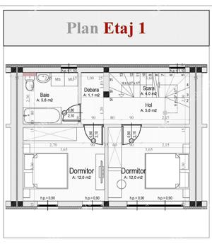 Casa la cheie compusa din 5 camere situata in Cristian judet Sibiu - imagine 4