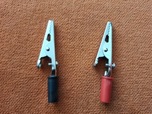 Set de doi clesti   crocodili, dimensiune 6  cm