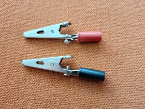 Set de doi clesti   crocodili, dimensiune 6  cm