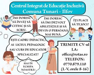 Angajam personal educație 