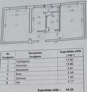 Vand Apartament 2 Camere Zona Garii Constanta Direct Proprietar - imagine 3