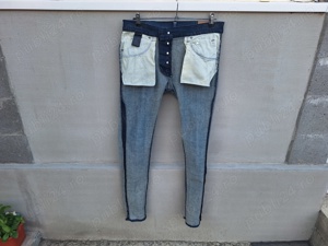 **HM Denim | talie 86 cm | pantaloni jeans, barbat | 40 | M - imagine 3