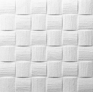  Tavan fals decorativ,polistiren expandat,F Dublin,alb,50x50x0.8 cm,Nou