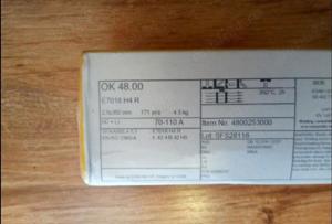 Electrozi sudura SuperBaz,ESAB,OK 48-E7018 H4 R- 2,5mm x 350mm, 4,3kg