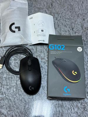 Mouse Logitech G102 cu fir