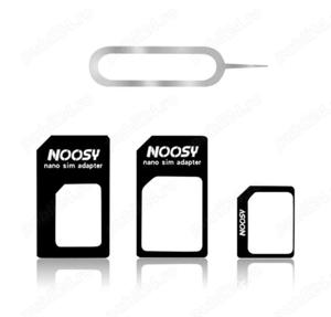 Adaptor Nano SIM, Micro SIM Unlimited Innovation, negru