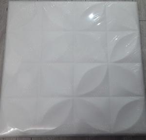 Tavan fals decorativ,polistiren extrudat,modern,alb,50x50x0.4 cm,Nou! - imagine 2