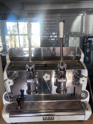 Espressor profesional Izzo cu 2 grupuri   sistem cu levier