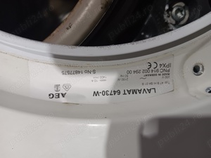 motor u0z 112 g 70 084159 de pe masina de spalat Aeg lavamat 64730 - imagine 3