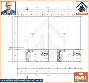 Doua hale noi, moderne, de 550mp fiecare, in Stefanestii de Jos - IF - imagine 8