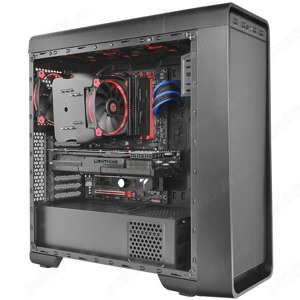 Cooler CPU procesor Thermaltake Riing Silent 12 Pro Red, compatibil Intel AMD - imagine 4