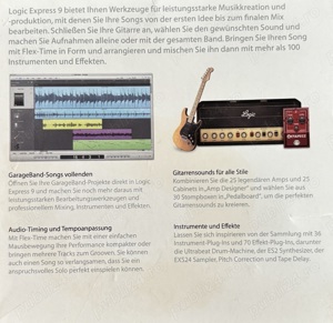 Apple Logic Express 9  - Box Pack cu key si prospect. - imagine 2