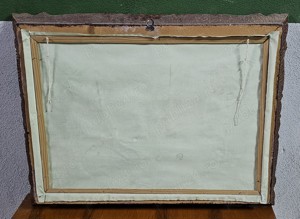 Vând tablou cu peisaj de vară și ramă mare - imagine 5