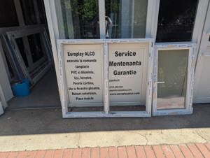 Fereastra cu parte mobila si dubla deschidere Profil Gealan S8000 sticla 24mm LowE-clar