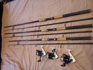 Lansete Energo carbon 2,7m cu*** mulinete DAM 