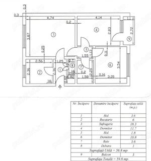 Apartament 3 Camere - Central 