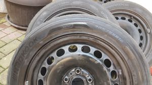 Vând jante R16 cu cauciucuri hankook - imagine 2