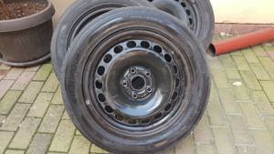 Vând jante R16 cu cauciucuri hankook - imagine 3