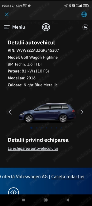Volkwagen Golf 7 Higline - imagine 4