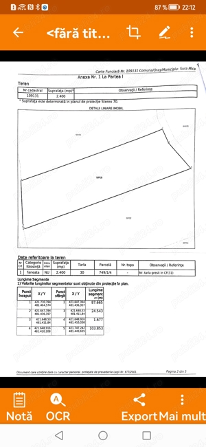2400 mp ter lângă pădure  - imagine 5