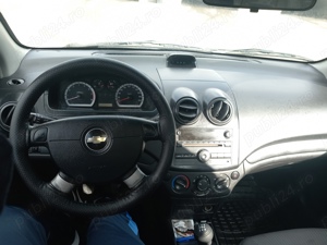 Chevrolet Aveo Motor 1.2 Benzina 70 cai An 2008  singur proprietar 114500 km reali  2seturi de jante - imagine 4